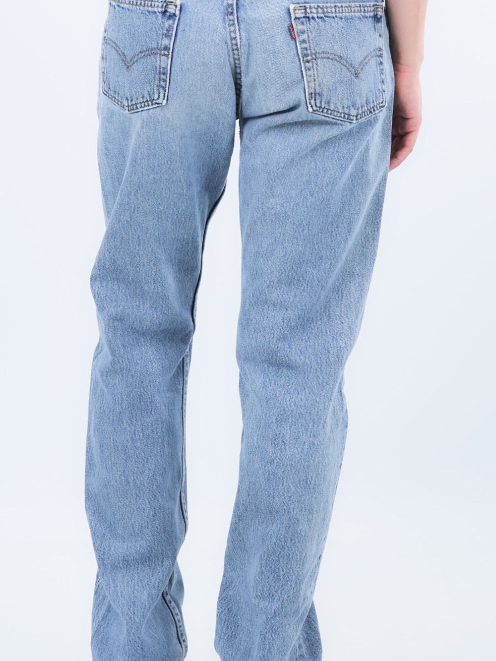 Vintage Levi’s 501 Jeans Blue Distressed Size 29 Inch Waist - Picture 3 of 3